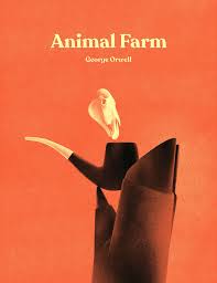 Animal Farm On Behance Farm Animals Book Cover Illustration George Orwell