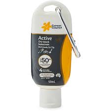 I first started using the australian cancer council sunscreen quite a few years ago when i read that it was an effective and affordable sunscreen. Cancer Council Active Sunscreen With Clip Spf 50 50ml Big W