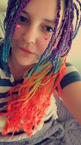 Where to find colorful hair for braiding?