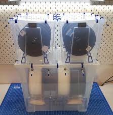 Filament Dry Box Ikea Samla 22l And 65l Simple And Quick To Build By Dombi3d Thingiverse Ikea Samla Ikea Box
