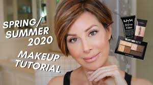 Spring Summer 2020 Drugstore Makeup Tutorial Dominique Sachse Youtube