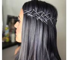 You've got a lot of ground work to put in first. Charcoal Grey Hair Beauty