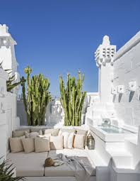 Une Maison De Reve 100 Blanche Elle Decoration Maison De Vacances Ma Maison De Reve Terrasse