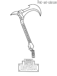 Each printable highlights a word that starts. Fortnite Coloring Pages Print And Color Com Coloring Library