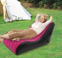 Amazon.com: Lounger Inflatable Sofa Bed, Folding Sofa Bed ...