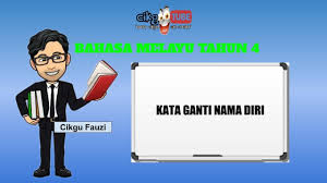 Kata nama am dan kata nama khas. Bm Tahun 4 Kata Ganti Nama Diri Youtube