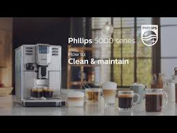 • any maintenance other than cleaning should be performed at an authorised breville service centre. How To Clean And Maintain Philips 5000 Series Espresso Machine Ep536x Youtube