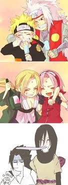 Naruto Jiraiya Sakura Tsunade Sasuke Orochimaru Toad Slug Snake Sennin Sage Con Imagenes Naruto Divertido Personajes De Naruto Naruto Anime