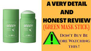 Green Stick Mask Green Stick Mask Cream Green Stick Mask Review In 2021 Green Tea Mask Mask Cream Green