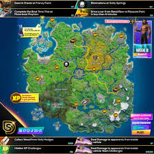 As always, head to the locations shown in the map head to those locations to pick up each of the coins. Fortnite Chapter 2 Season 3 Week 8 Challenges Cheat Sheet Video Games Blogger