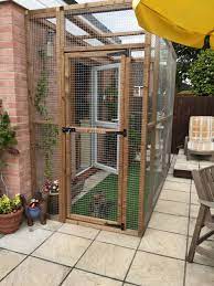 My New Catio For Kanobi Catio Outdoor Cat Enclosure Diy Cat Enclosure