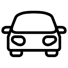 Renault nn, torpédo, avec logo renault rond (apparu en 1923) et roues plates (premiers modèles). Icones Voiture Au Style Ios