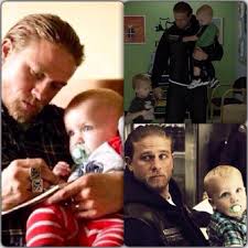Jax Teller And His Kids Sons Of Anarchy Sons Of Anarchy Men And Babies Sons Of Arnachy