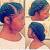 Black Hair Flat Twist Bun