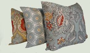 Switch up your outdoor decor with comfy patio furniture & decorative pillows for a cozy update. Kravet Lutron Blue Gray Red And Gold Pillow Cover By Popocolor 50 00 Pillows Decorative Diy Pillows Decorative Patterns Gold Decorative Pillows