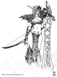 Check spelling or type a new query. Night Elf Warrior Sketch By Transfuse On Deviantart