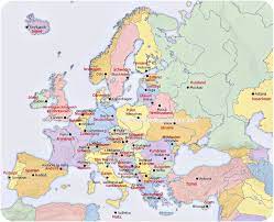 Startseite landkarten europa deutschland europa ohne beschriftungen. Europakarte Landkarte Europa