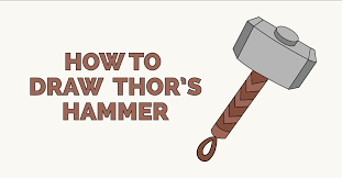 How To Draw Thor S Hammer Really Easy Drawing Tutorial How to draw thor's hammer mjolnir.today's lesson is how to draw thor's hammer. how to draw thor s hammer really easy