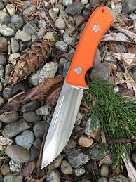 Trc K 1s Fuller Orange Knife Custom Knives Fixed Blade Knife