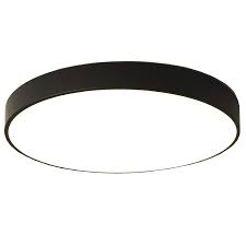 Bright 1120 lumen led bulb (included); Ganeed Led Ceiling Lights Modern Black Flush Mount Fixture 18w 9 Inch Cool White Ceiling Lighting Fixture For Kitchen Dining Living Room Buy Online In Brunei At Brunei Desertcart Com Productid 107416622