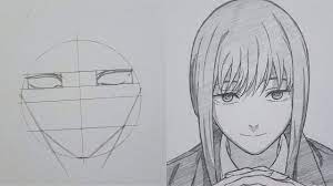 How To Draw Makima With Easy And Simple Steps! | Chainsaw Man - YouTube