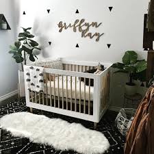 Gender Neutral Black And White Scandinavian Nursery Nurserydecor Nurseryideas Nursery Baby Room Baby Room Decor Baby Boy Rooms