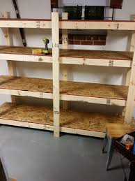Cantilever Basement Shelves Cantilever Basement Shelves Build Easy Free Standing Shelving Unit For Diy Storage Shelves Diy Garage Shelves Wooden Shelving Units