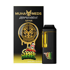 Muha Meds Muha Meds Disposable | Super Sour Diesel - Puff Cannabis Dispensary in MI