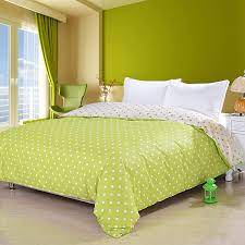 Ships free orders over $39. 3 Pieces 100 Egyptian Cotton Lime Green Duvet Cover Set With Active Printing Dot Green Green Duvet Covers Green Bedding Lime Green Bedding