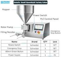 Industrial Desktop Donut Small Cake Snack Filling Filler ...