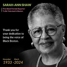 Today, we honor the trailblazing spirit of Sarah-Ann Shaw, who left us