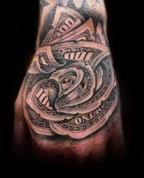 32 Original Rose Tattoos Money Tattoo Rose Tattoo Sleeve Tattoos For Guys