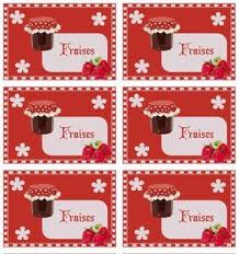 Etiquettes Pour Confitures Sylviascrap Etiquette Confiture Etiquettes Boisson Etiquettes Confitures Gratuites