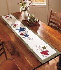 Primitive Star Table Runner Table Runner Diy Christmas Table Runner Table Runners