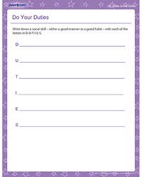 With our collection of social studies worksheets, elementary students explore geography, history, communities, cultures, and more. Do Your Duties Social Studies Printable Worksheets Jumpstart