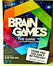 Brain Games National Geographic Edition Age 14 New Buffalogames In 2020 Brain Games National Geographic Board Games For Kids