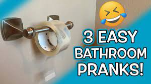 3 Easy Bathroom Pranks Youtube