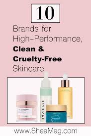 10 Brands For High Performance Clean Cruelty Free Skincare In 2020 Best Cruelty Free Skin Care Cruelty Free Skin Care Skin Care