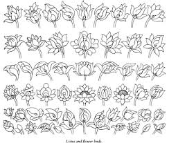 Ouch Flower Drawing Tibetan Art Buddhist Art