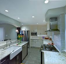 We especially call this kitchen island as a fashionable slice. Long Narrow Kitchen Houzz