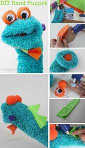 Diy Hand Puppet Cute And Easy To Make Diy Sock Puppets Hand Puppets Puppets Diy