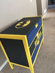 Batman Dresser Batman Decoration Ideas Of Batman Decoration Batman Decor Batmandecoration Batman Batman Themed Bedroom Batman Room Batman Kids Rooms