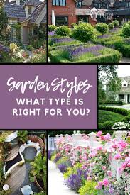 Garden Styles What Type Is Right For You Pretty Purple Door In 2020 Garden Types Garden Styles Traditional Garden
