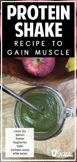 High Protein Shake Recipe Without Protein Powder Recipe Protein Shake Recipes Protein Shakes Shake Recipes