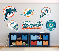 Choose your favorite miami dolphins designs and purchase them as wall art, home decor. Miami Dolphins Logo Wall Decal Sport Sticker Decor Black Vinyl Nfl Cg383 Home Decor Decor Decals Stickers Vinyl Art