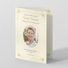 Our dedicated team have created beautiful funeral order of service templates that can be easily customised by you. Funeral Order Of Service Templates A Loving Tribute
