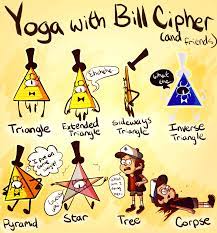 Bill Cipher Yoga : r/gravityfalls