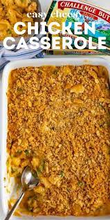Easy Cheesy Chicken Casserole Recipe Chicken Casserole Recipes Easy Chicken Casserole Recipes