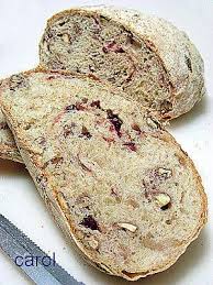 Carol 自在生活 免揉蔓越莓胡桃麵包 Food Homemade Bread Bread Bun