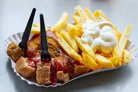 Currywurst Forever Lebensmittel Essen Currywurst Imbiss